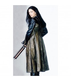 Officer Aeryn Sun Farscape Claudia Leather Trench Coat